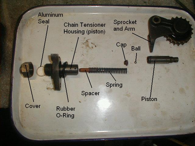 (W113): Informações sobre os motores Tensioner-breakdown